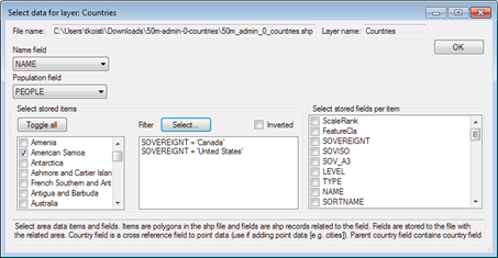 Map SelectLayer