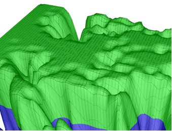 SurfaceGridSeries3D Z-fighting