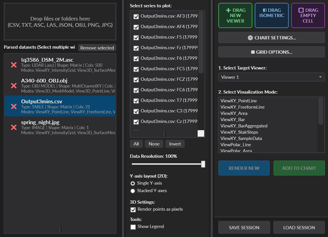 UDP Parser Panel