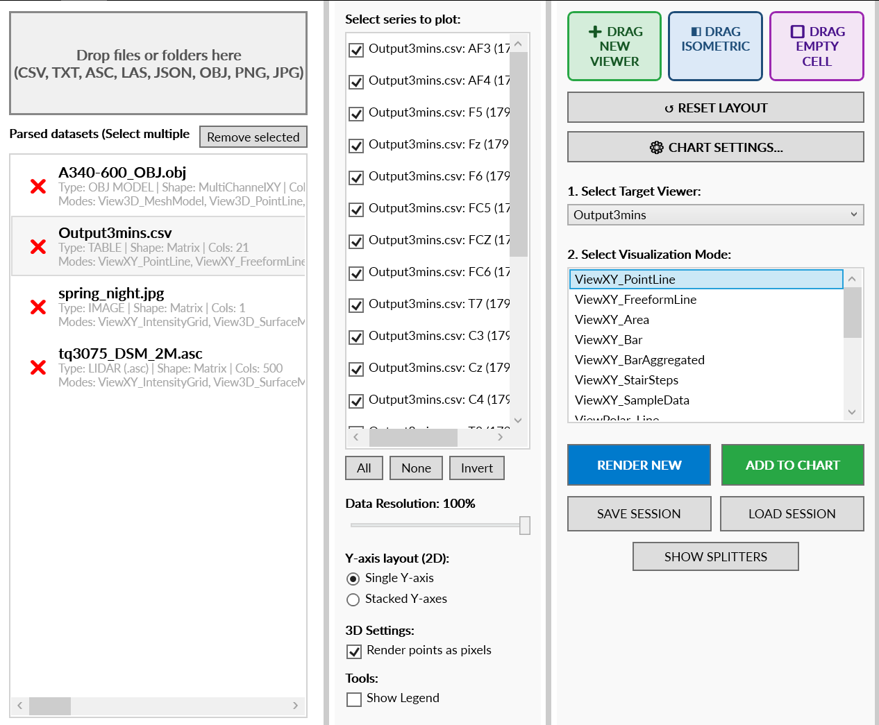 UDP Parser Panel