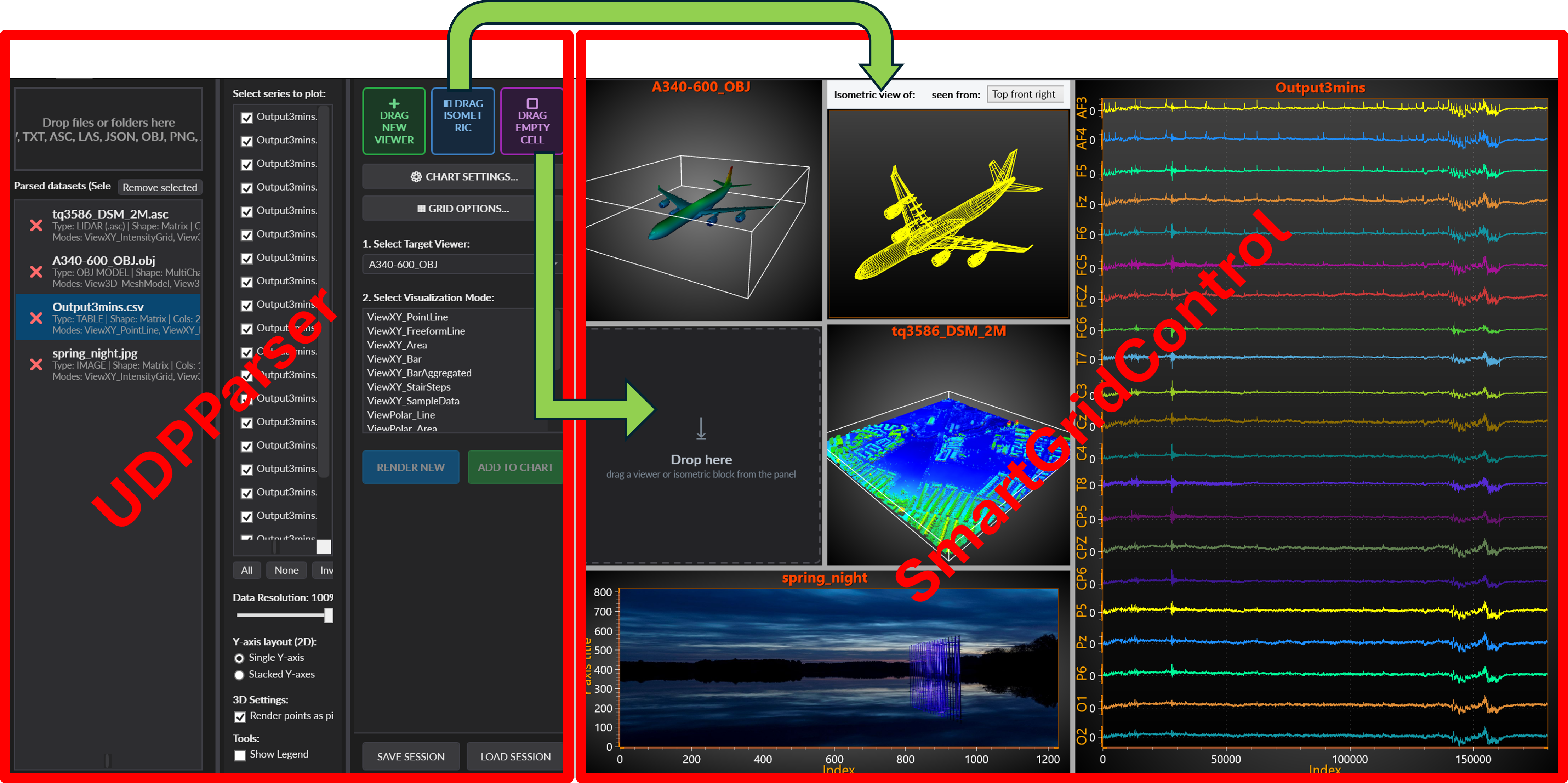 UDP controls