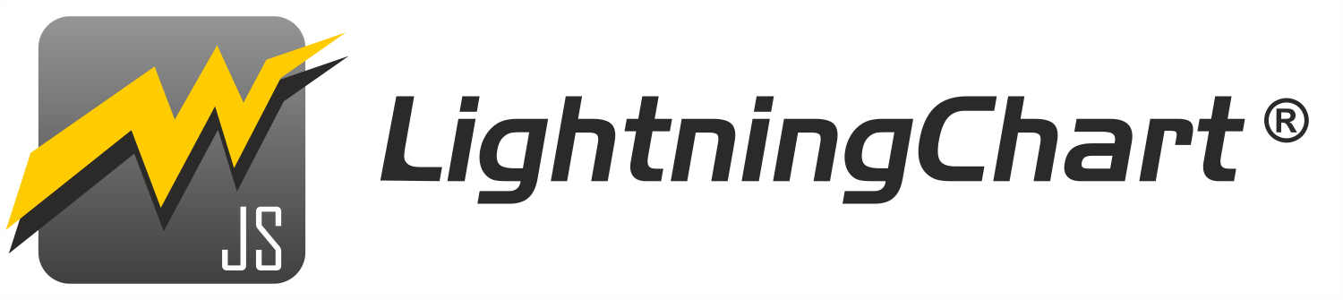 LightningChart JS logo gradient for light background