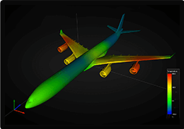WPF 3D MeshModel chart airplane example
