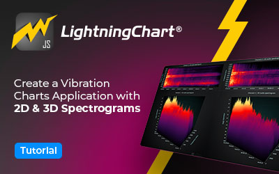 Create a vibration charts application with 2D & 3D spectrograms