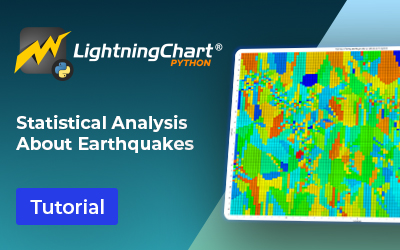 Statistics About Earthquakes with LightningChart Python