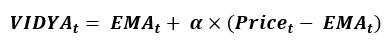 Variable-Index-Dynamic-Average-Formula