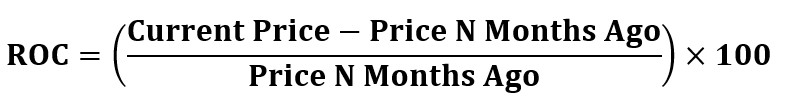 Coppock-Curve-Formula