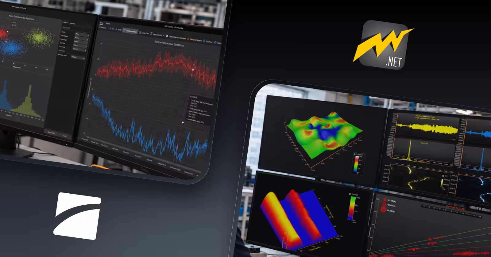 Graphs displaying performance data and approval