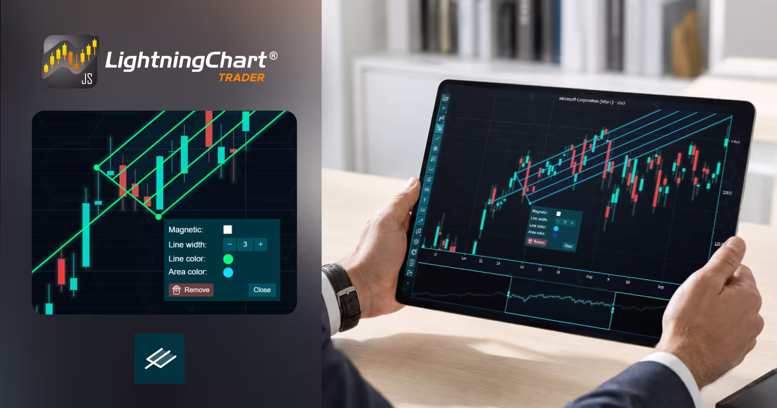 Graphs displaying performance data and approval
